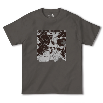 【川棚（長崎県）】地図柄ヘビーウェイトTシャツ