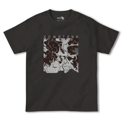 【川棚（長崎県）】地図柄ヘビーウェイトTシャツ