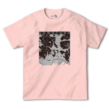 【川棚（長崎県）】地図柄ヘビーウェイトTシャツ