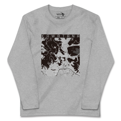 【川棚（長崎県）】地図柄ロングスリーブTシャツ