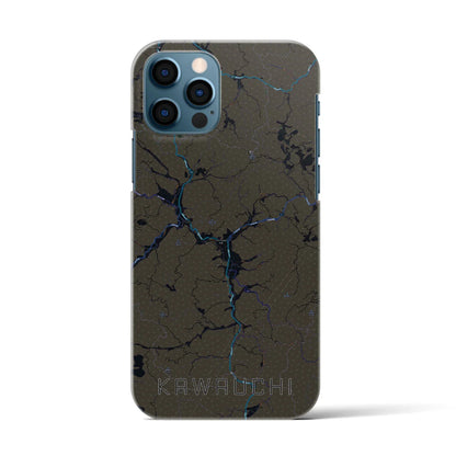 【川内（福島県）】地図柄iPhoneケース（バックカバータイプ）