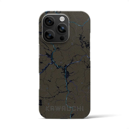 【川内（福島県）】地図柄iPhoneケース（バックカバータイプ）