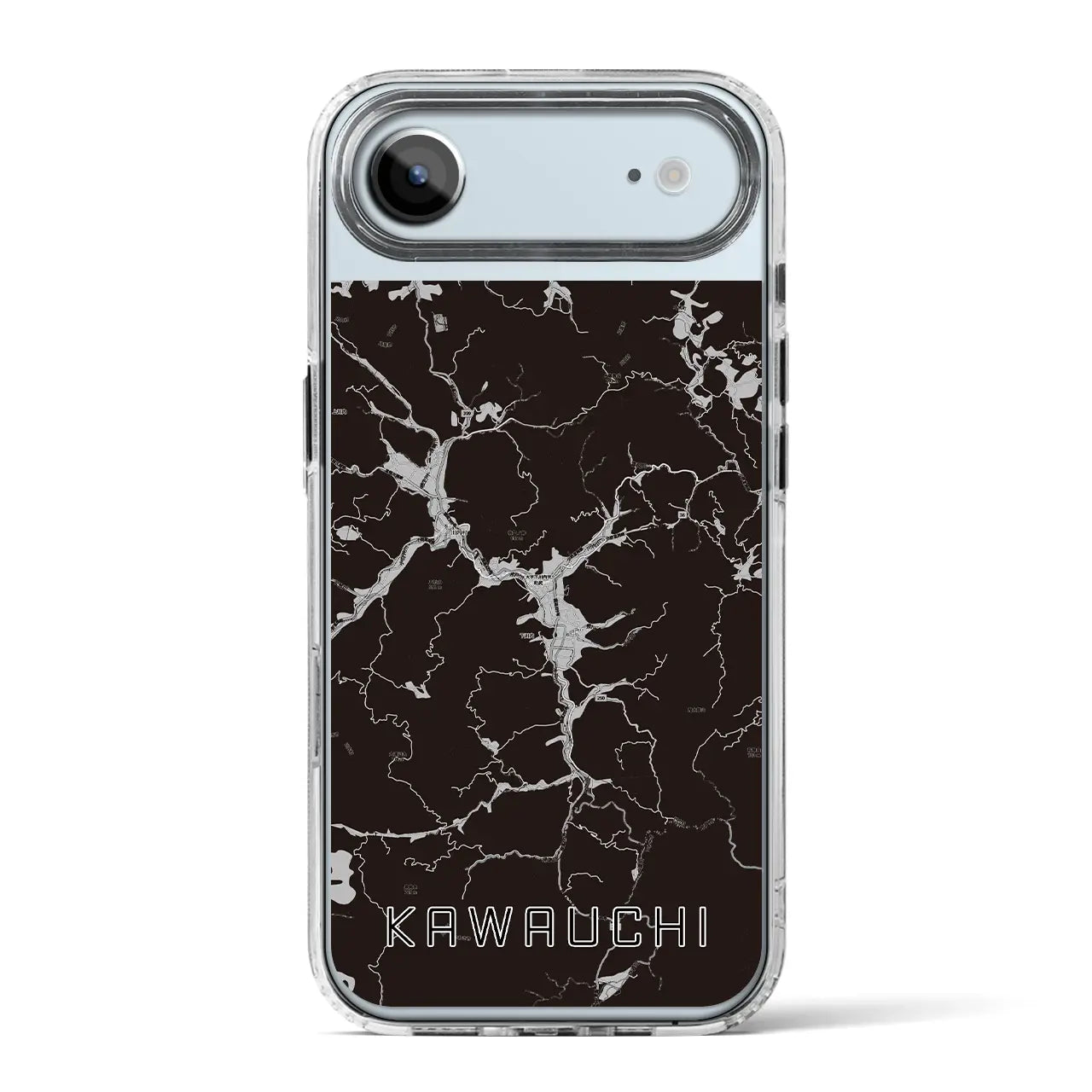 【川内（福島県）】地図柄iPhoneケース（MagSafeタイプ）