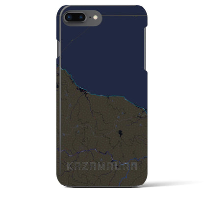 【風間浦（青森県）】地図柄iPhoneケース（バックカバータイプ）