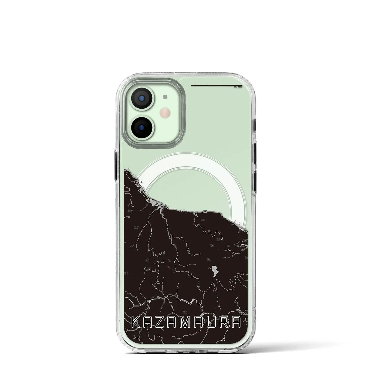 【風間浦（青森県）】地図柄iPhoneケース（MagSafeタイプ）