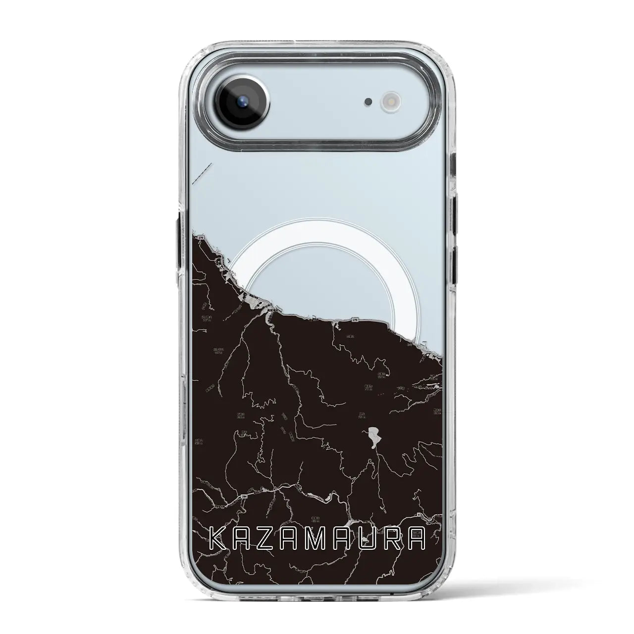 【風間浦（青森県）】地図柄iPhoneケース（MagSafeタイプ）