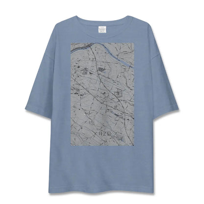 【加須（埼玉県）】地図柄ビッグシルエットTシャツ