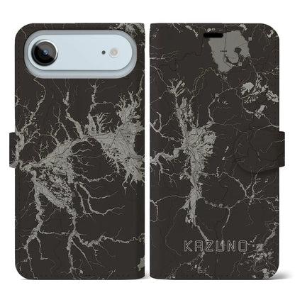 【鹿角（秋田県）】地図柄iPhoneケース（手帳タイプ）