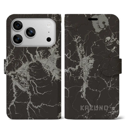 【鹿角（秋田県）】地図柄iPhoneケース（手帳タイプ）