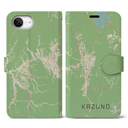 【鹿角（秋田県）】地図柄iPhoneケース（手帳タイプ）