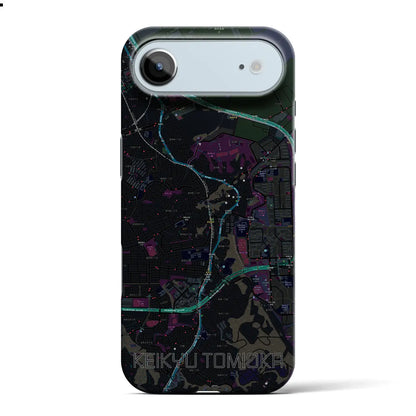 【京急富岡（神奈川県）】地図柄iPhoneケース（バックカバータイプ）