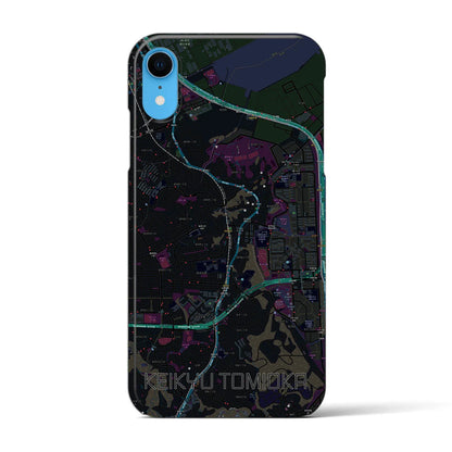 【京急富岡（神奈川県）】地図柄iPhoneケース（バックカバータイプ）