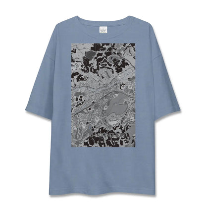 【京王堀之内（東京都）】地図柄ビッグシルエットTシャツ