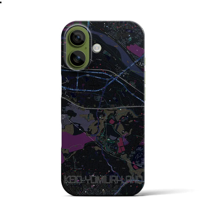 【京王よみうりランド（東京都）】地図柄iPhoneケース（バックカバータイプ）