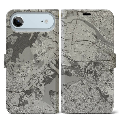 【京王よみうりランド（東京都）】地図柄iPhoneケース（手帳タイプ）