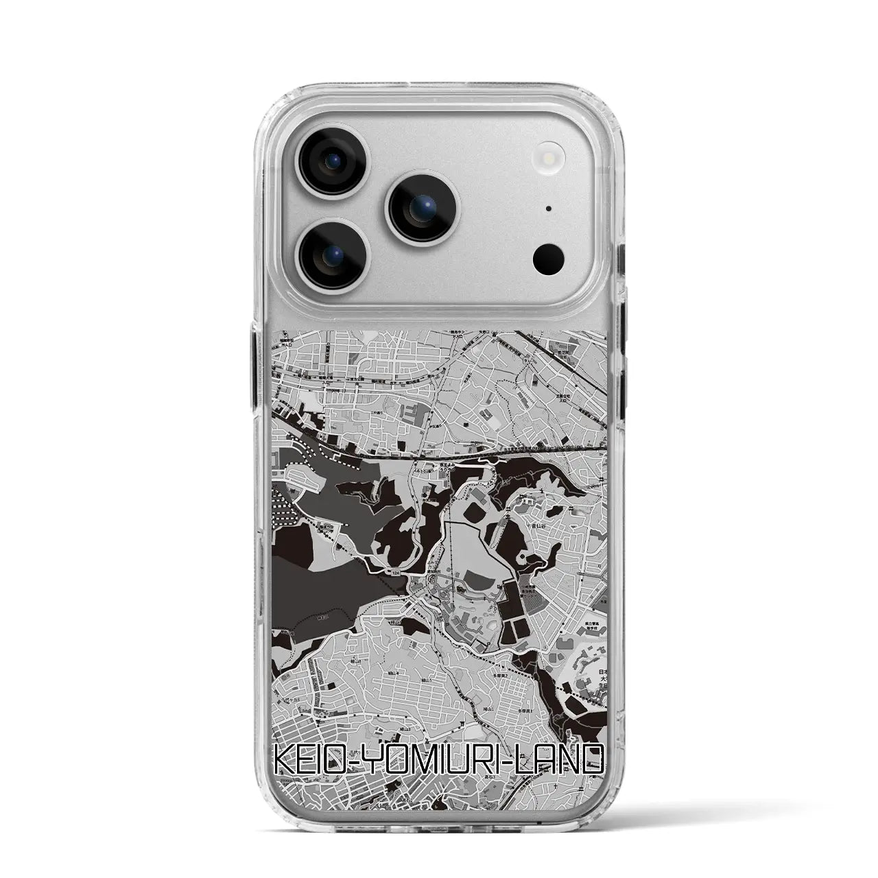 【京王よみうりランド（東京都）】地図柄iPhoneケース（MagSafeタイプ）