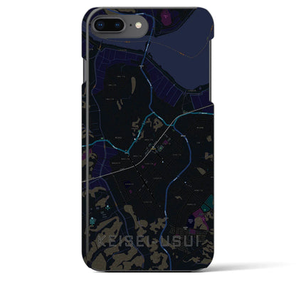 【京成臼井（千葉県）】地図柄iPhoneケース（バックカバータイプ）