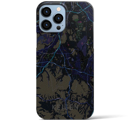 【桂川（福岡県）】地図柄iPhoneケース（バックカバータイプ）