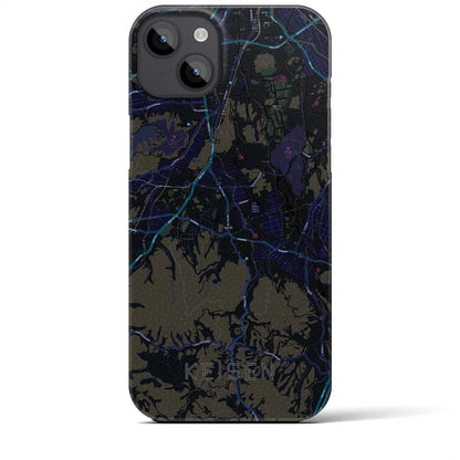 【桂川（福岡県）】地図柄iPhoneケース（バックカバータイプ）