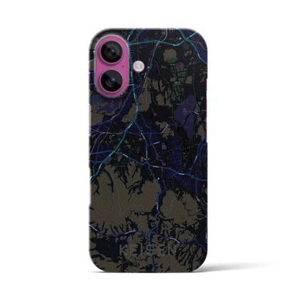 【桂川（福岡県）】地図柄iPhoneケース（バックカバータイプ）