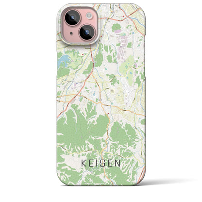 【桂川（福岡県）】地図柄iPhoneケース（バックカバータイプ）