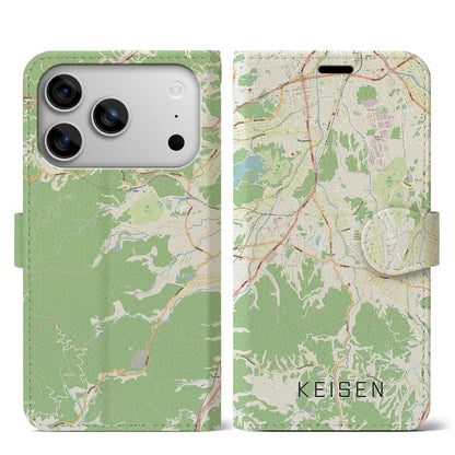 【桂川（福岡県）】地図柄iPhoneケース（手帳タイプ）