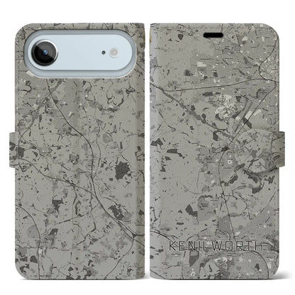 【ケニルワース（イギリス）】地図柄iPhoneケース（手帳タイプ）