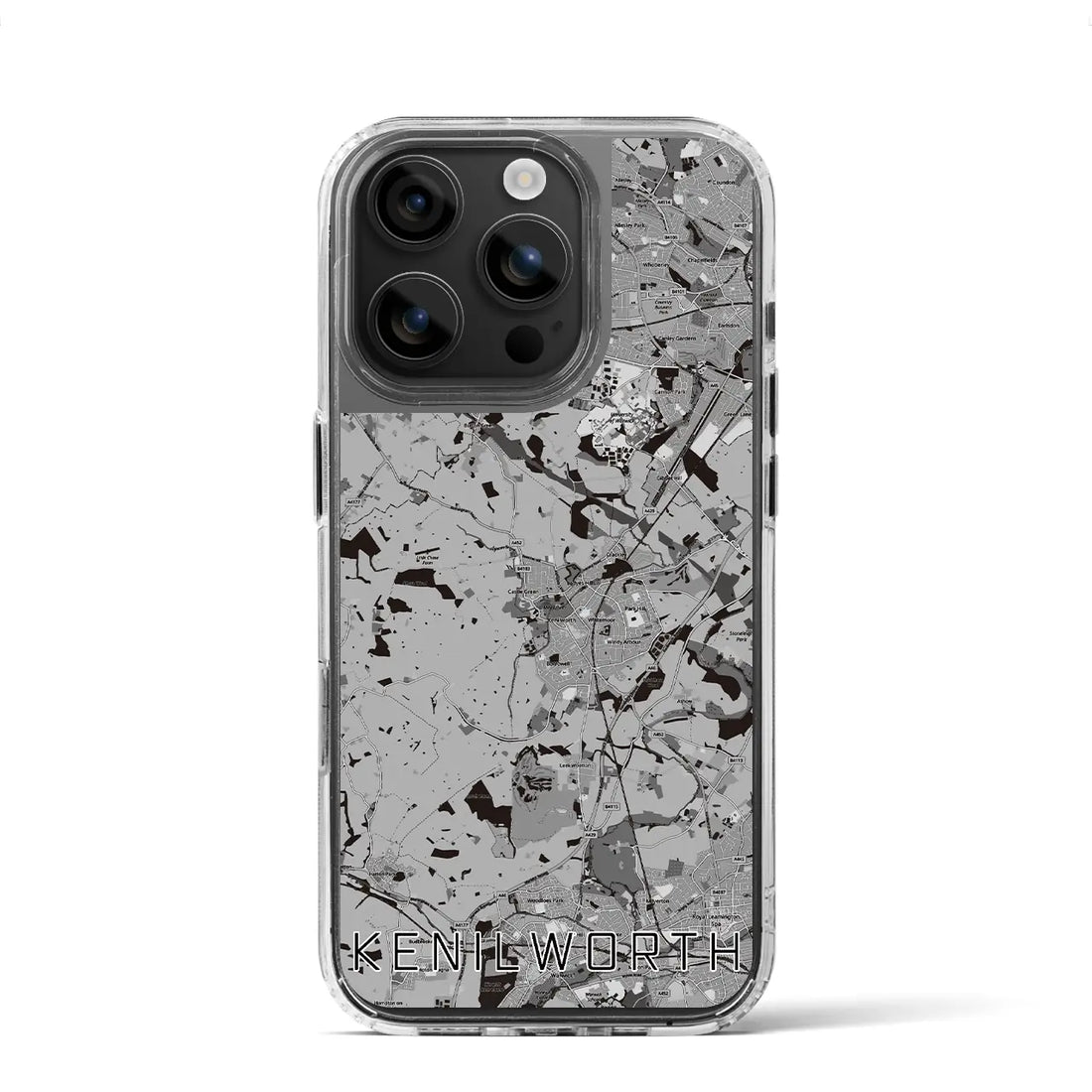 【ケニルワース（イギリス）】地図柄iPhoneケース（MagSafeタイプ）