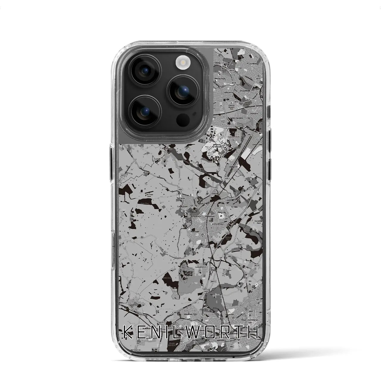 【ケニルワース（イギリス）】地図柄iPhoneケース（MagSafeタイプ）