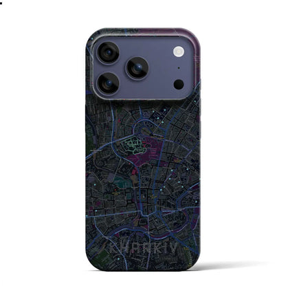 【ハルキウ（ウクライナ）】地図柄iPhoneケース（バックカバータイプ）