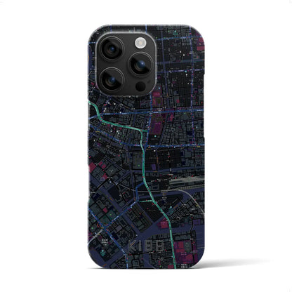 【木場（東京都）】地図柄iPhoneケース（バックカバータイプ）