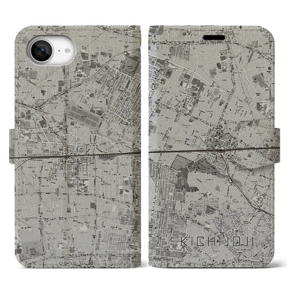 【吉祥寺2（東京都）】地図柄iPhoneケース（手帳タイプ）