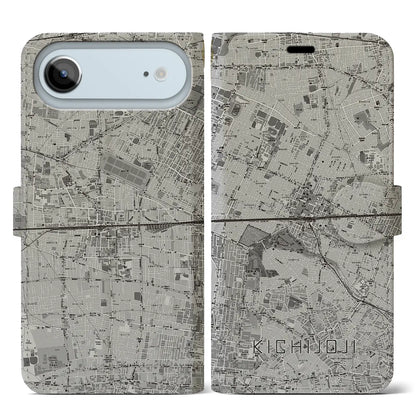 【吉祥寺2（東京都）】地図柄iPhoneケース（手帳タイプ）