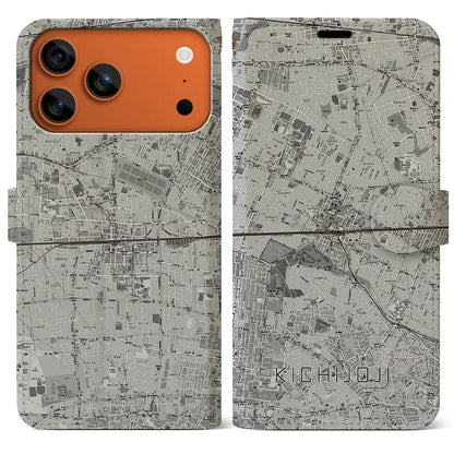 【吉祥寺2（東京都）】地図柄iPhoneケース（手帳タイプ）