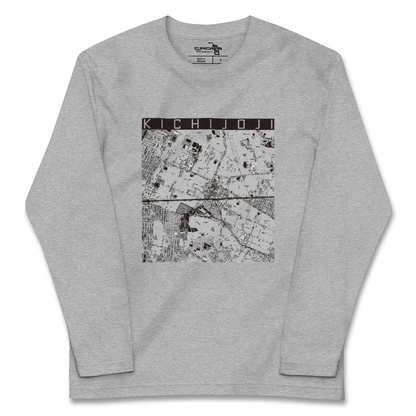 【吉祥寺2（東京都）】地図柄ロングスリーブTシャツ