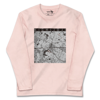 【吉祥寺2（東京都）】地図柄ロングスリーブTシャツ