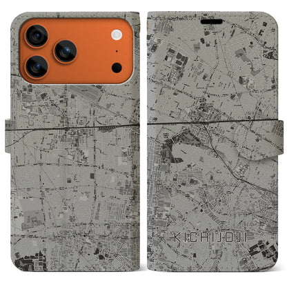 【吉祥寺（東京都）】地図柄iPhoneケース（手帳タイプ）