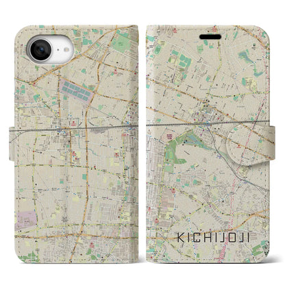 【吉祥寺（東京都）】地図柄iPhoneケース（手帳タイプ）