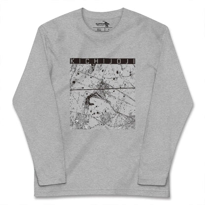 【吉祥寺（東京都）】地図柄ロングスリーブTシャツ