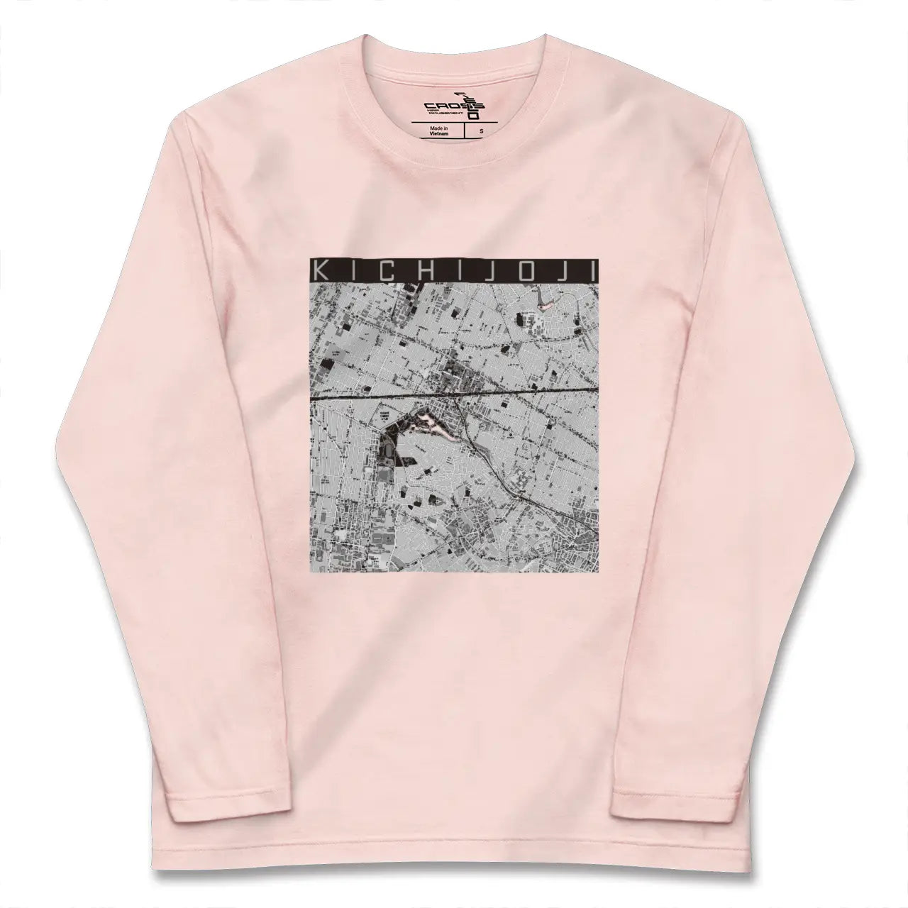 【吉祥寺（東京都）】地図柄ロングスリーブTシャツ