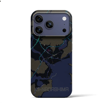 【紀伊長島（三重県）】地図柄iPhoneケース（バックカバータイプ）