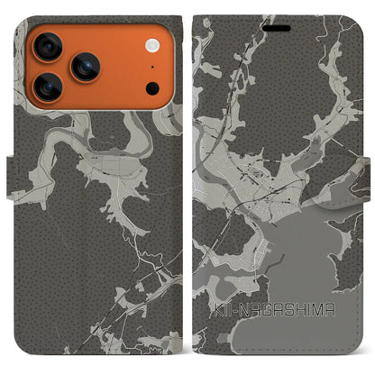 【紀伊長島（三重県）】地図柄iPhoneケース（手帳タイプ）