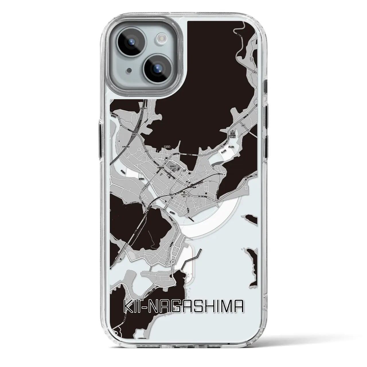 【紀伊長島（三重県）】地図柄iPhoneケース（MagSafeタイプ）