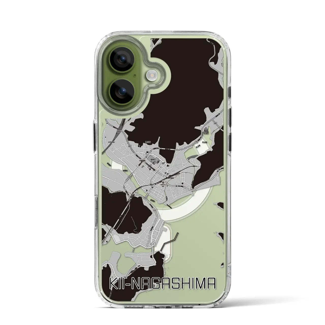 【紀伊長島（三重県）】地図柄iPhoneケース（MagSafeタイプ）