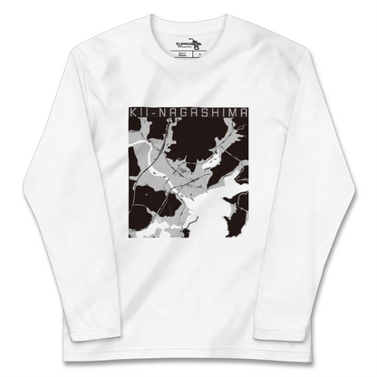 【紀伊長島（三重県）】地図柄ロングスリーブTシャツ