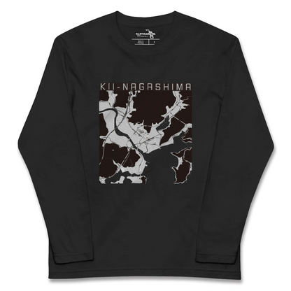 【紀伊長島（三重県）】地図柄ロングスリーブTシャツ