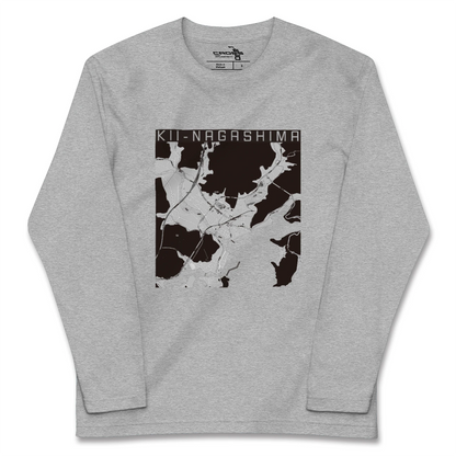 【紀伊長島（三重県）】地図柄ロングスリーブTシャツ
