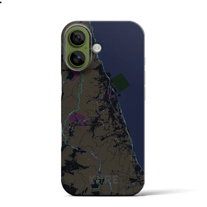 【喜入（鹿児島県）】地図柄iPhoneケース（バックカバータイプ）