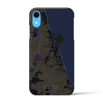 【喜入（鹿児島県）】地図柄iPhoneケース（バックカバータイプ）