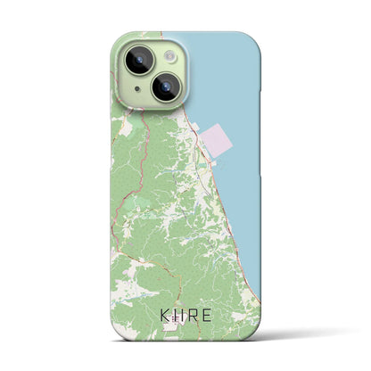 【喜入（鹿児島県）】地図柄iPhoneケース（バックカバータイプ）